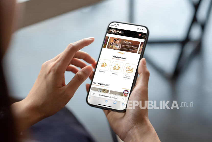 Aplikasi digital UMKM Pertamina SMEXPO