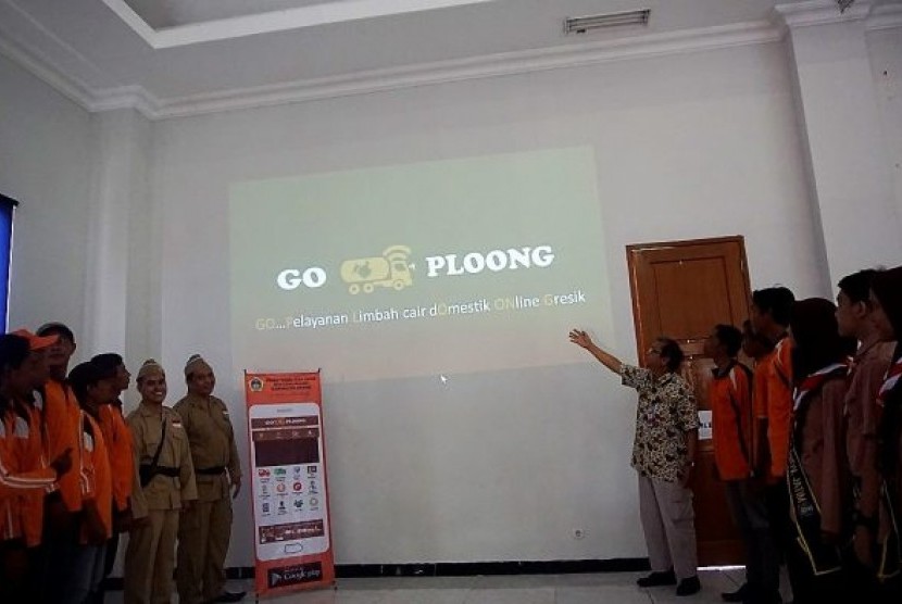 Aplikasi Go Ploong diluncurkan oleh Pemkab Gresik, Jawa Timur.