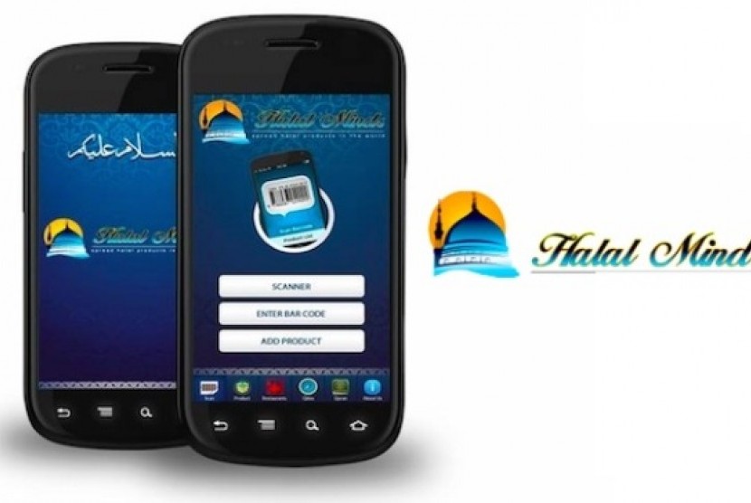 Aplikasi halal (ilustrasi)