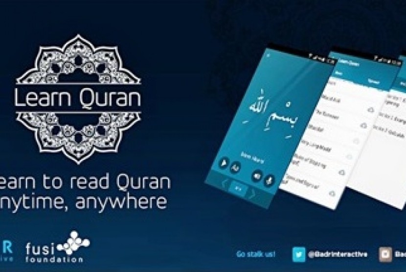 Aplikasi Learn Quran (Ilustrasi)