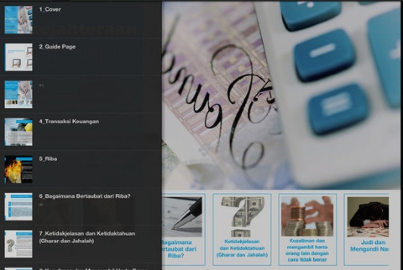Aplikasi Modern Guide.