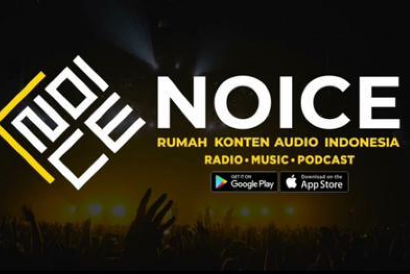 Aplikasi NOICE. Platform konten audio, Noice, meraih pendanaan dari perusahaan hiburan milik pasangan artis Raffi Ahmad dan Nagita Slavina, RANS Entertainment. 