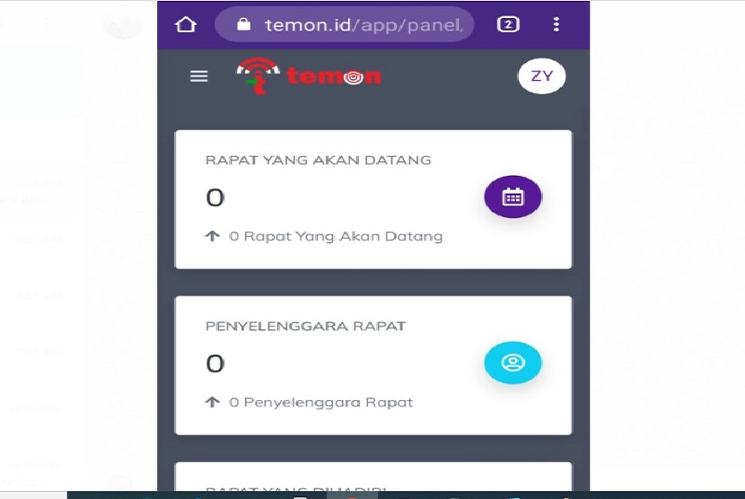 Aplikasi Temu Online atau Temon murni buatan para anggota Koperasi Satelit Desa