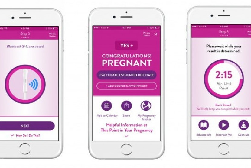 aplikasi untuk tes kehamilan