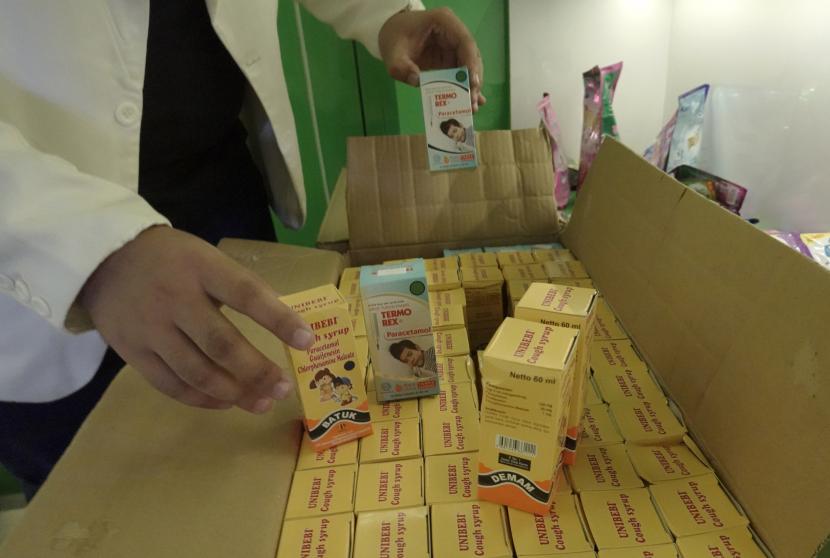 Ilustrasi. Polres Natuna Provinsi Kepulauan Riau merazia apotek yang ada di Ranai untuk mencegah beredarnya obat-obatan jenis sirop di wilayah kerja Polres Natuna. 