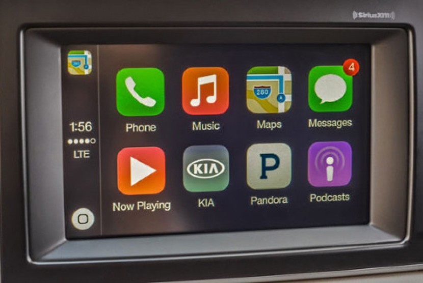 Apple CarPlay di mobil KIA