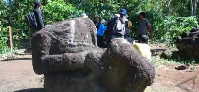 Arca manusia tanpa kepala yang ditemukan di Sumatera Selatan. (ilustrasi) 