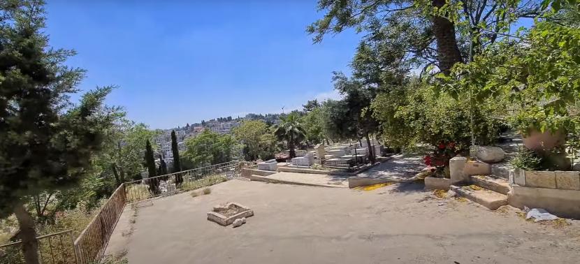Area Pemakaman Kristen di Gunung Sion Yerusalem