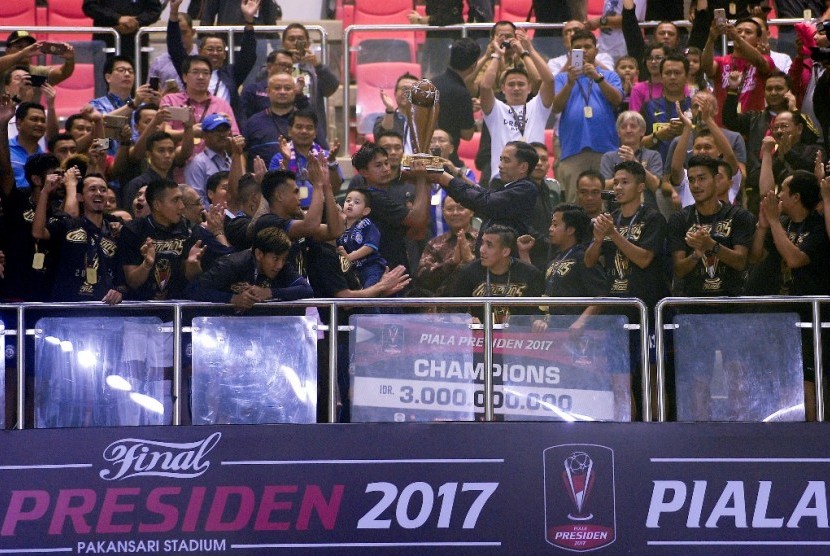Arema FC juara Piala Presiden 2017.