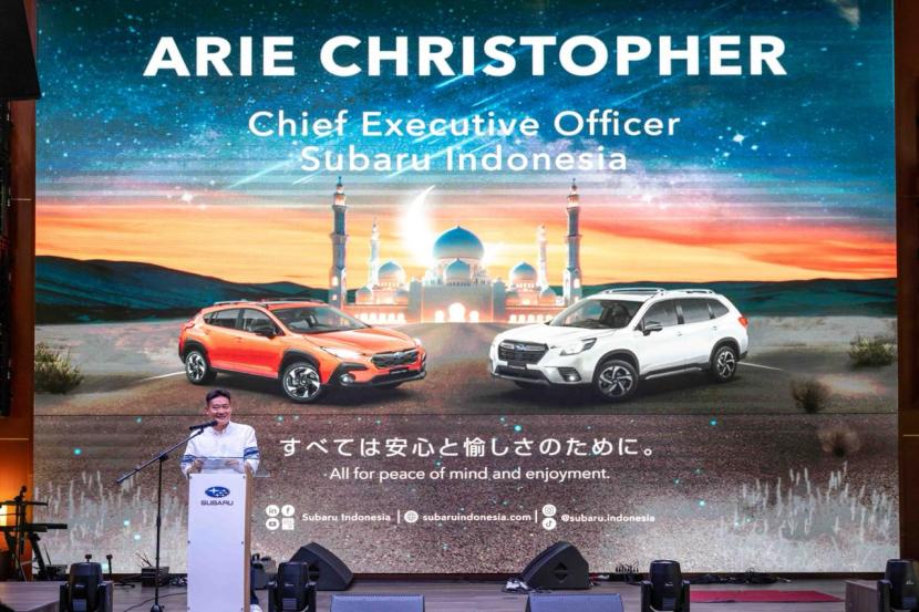 Arie Christopher selaku Chief Executive Officer Subaru Indonesia.