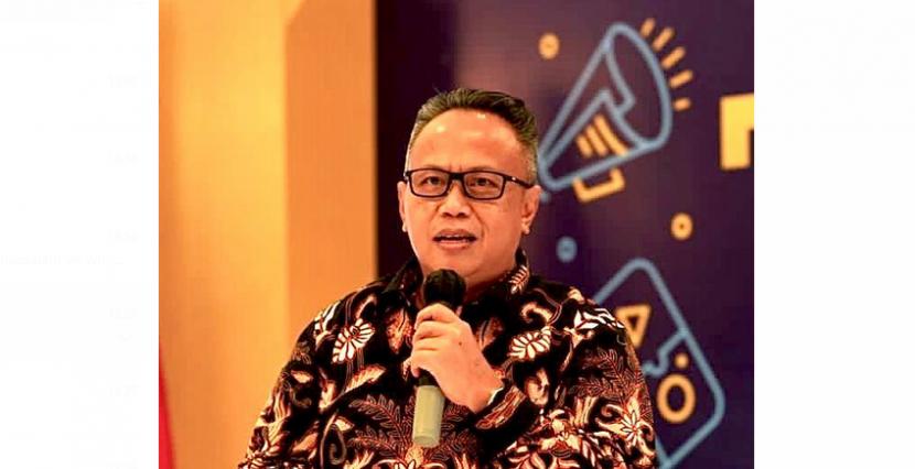 Arif Mujahidin selaku Corporate Communications Director Danone Indonesia.  Pabrik Danone SN Indonesia di Prambanan meraih pencapaian 