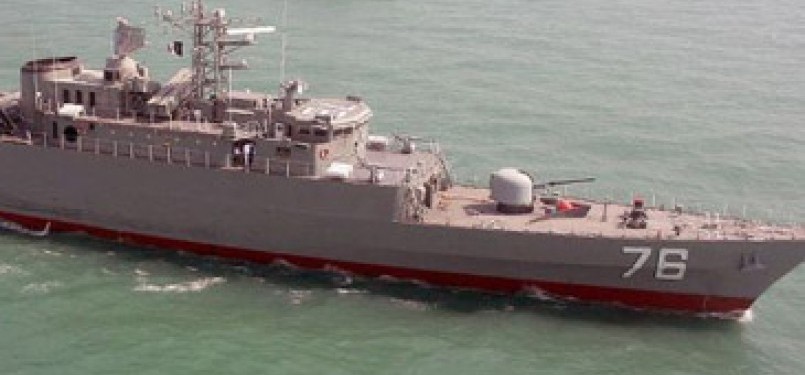 Armada 18 kapal perang Angkatan Laut Iran