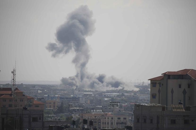 Lebih dari 500 orang tewas dalam serangan udara Israel di Rumah Sakit Al-Ahli Baptist pada Selasa (17/10).