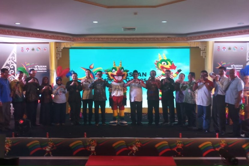 ASEAN Schools Games XI 2019 resmi dirilis Kementerian Pemuda dan Olahraga (Kemenpora) di Auditorium Wisma Menpora, Senayan, Jakarta, Selasa (25/6).