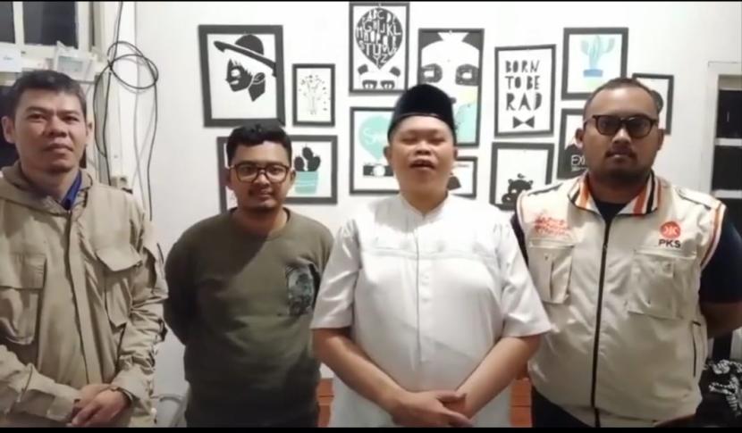 Asep Mulyana, kader PKS Cianjur meminta maaf karena mendukung Prabowo-Gibran.