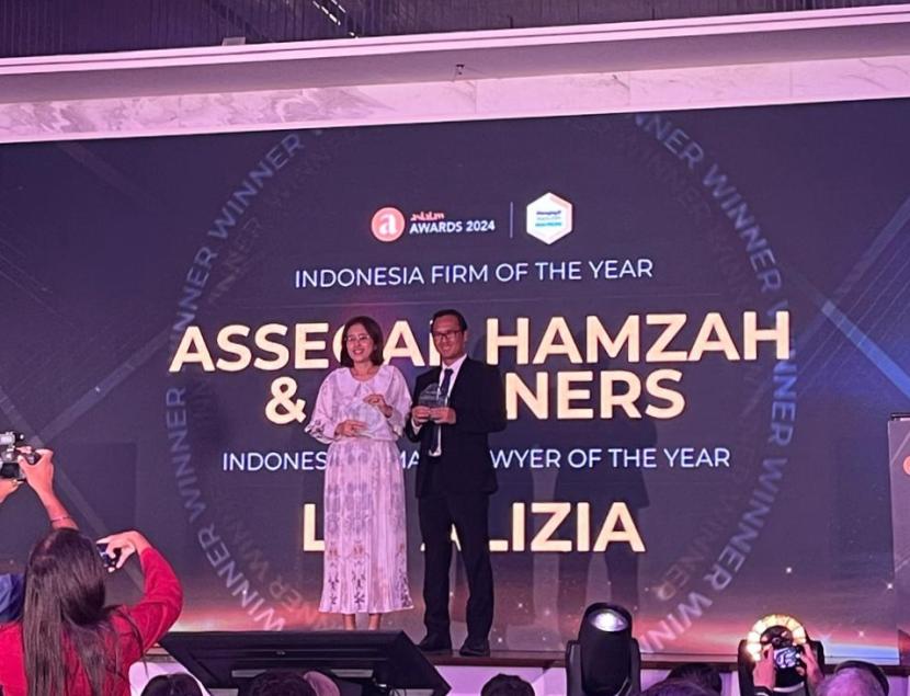 Asialaw Awards 2024 yang dilaksanakan di Kuala Lumpur, Malaysia. 