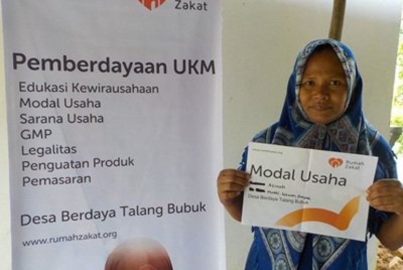 Asinah, UMKM binaan Rumah Zakat.