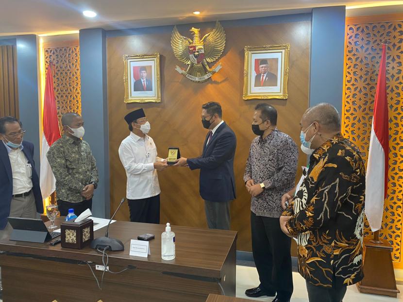 Asosiasi Pedagang Pasar Seluruh Indonesia (APPSI), Sudaryono dan jajarannya memenuhi undangan Watimpres, Kamis (26/8).