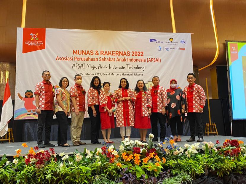 Asosiasi Perusahaan Sahabat Anak Indonesia (APSAI) menyelenggarakan Musyawarah Nasional (Munas) dan Rapat Kerja Nasional (Rakernas) 2022 yang berlangsung selama dua hari, 14-15 Oktober 2022. 