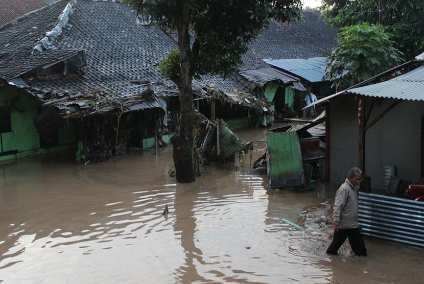 Banjir Garut (ilustrasi).