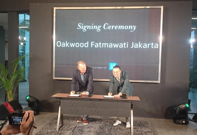 ASRI meluncurkan Oakwood Fatmawati Jakarta dengan menggandeng The Ascott Limited.