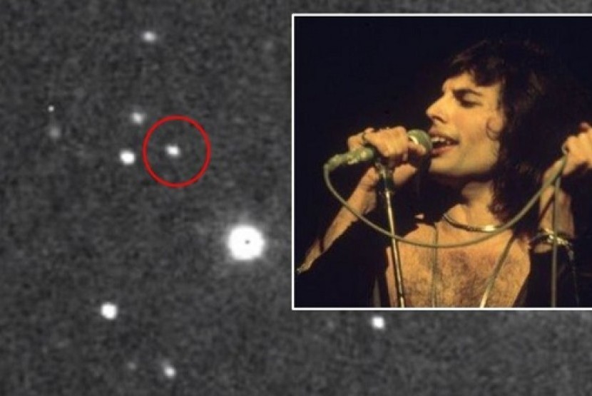 Asteroid 17473 Freddiemercury