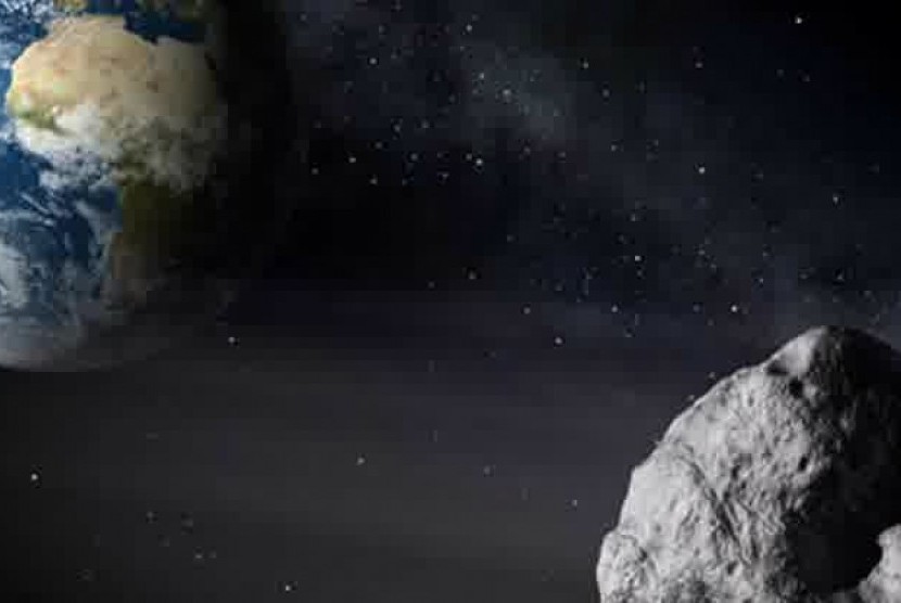 Asteroid. ilustrasi