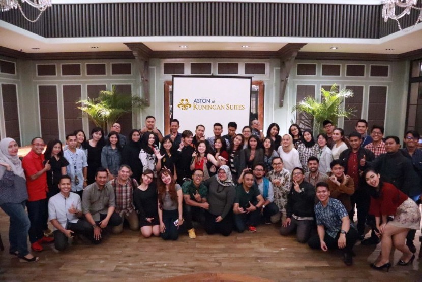 Aston menggelar kumpul-kumpul media di Kuningan Suites pekan lalu dengan mengusung tema Our New Face.