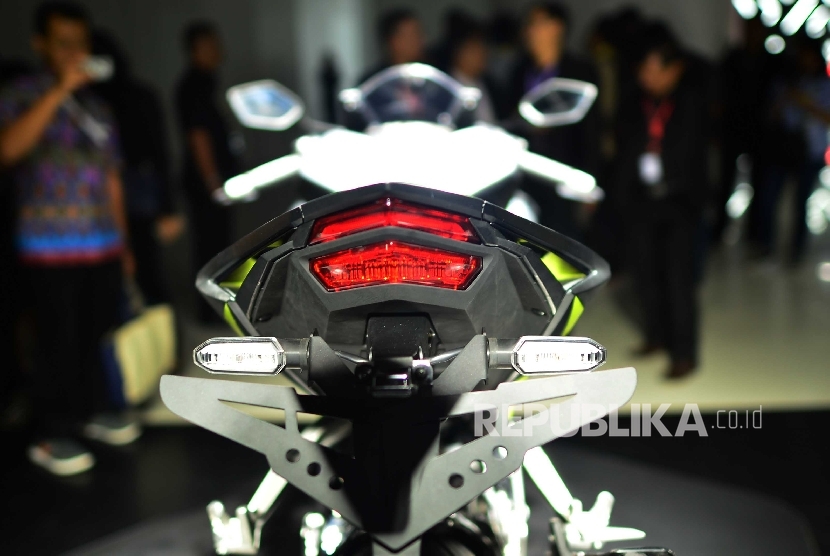 Astra Honda Motor kembali meluncurkan sepeda motor sport premium, All New CBR250RR di Jakarta, Senin (25/7).