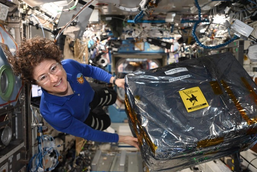 Astronot Badan Antariksa Nasional Amerika Serikat (NASA), Christina Koch, memecahkan rekor dalam bidang antariksa (Foto: Astronaut, Christina Koch)