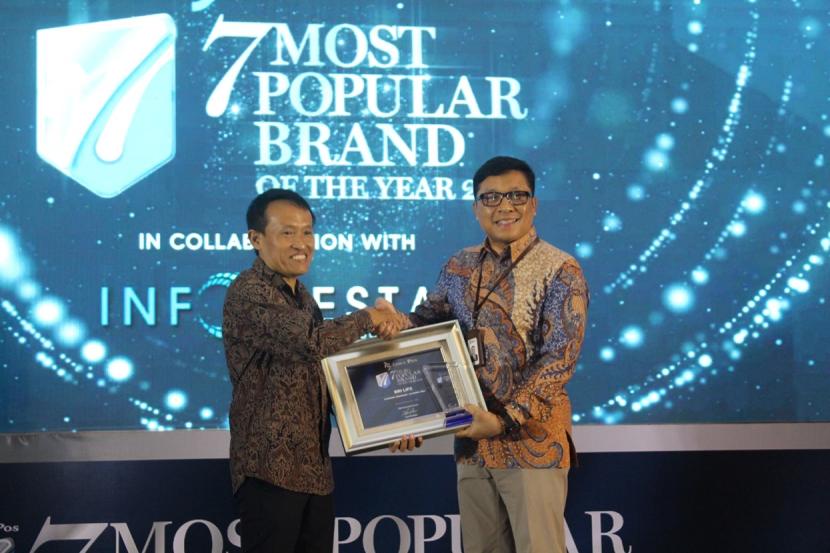 Asuransi BRI Life meraih penghargaan sebagai 7 Most Popular Brand of the Year 2024 kategori Keuangan Asuransi Jiwa, yang diberikan oleh Jawa Pos bekerja sama dengan Infovesta, salah satu perusahaan riset dan pengolahan data di Indonesia.