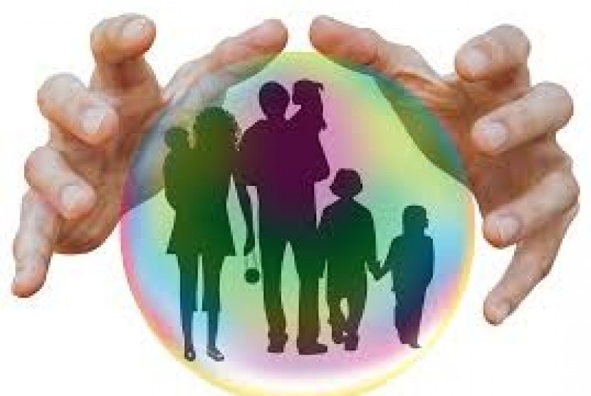 Asuransi keluarga (ilustrasi).(pixabay)