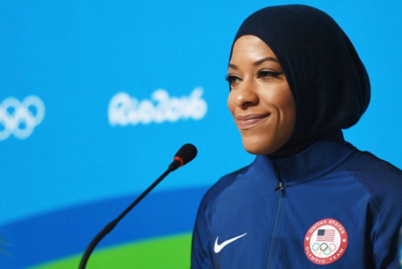 Atlet anggar Amerika Serikat di Olimpiade Rio 2016, Ibtihaj Muhammad