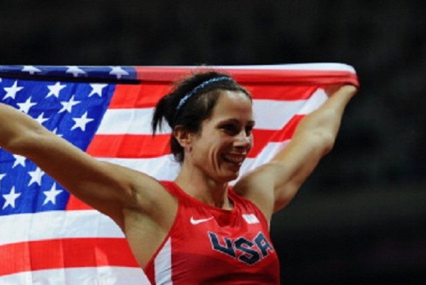 Atlet Amerika Serikat, Jennifer Suhr, peserta Olimpiade London 2012/ilustrasi 