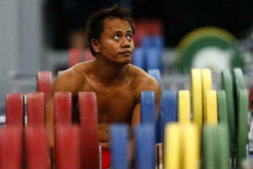  Atlet angkat besi Jadi Setiadi akan tampil di kelas 56 kilogram di Olimpiade London 2012.