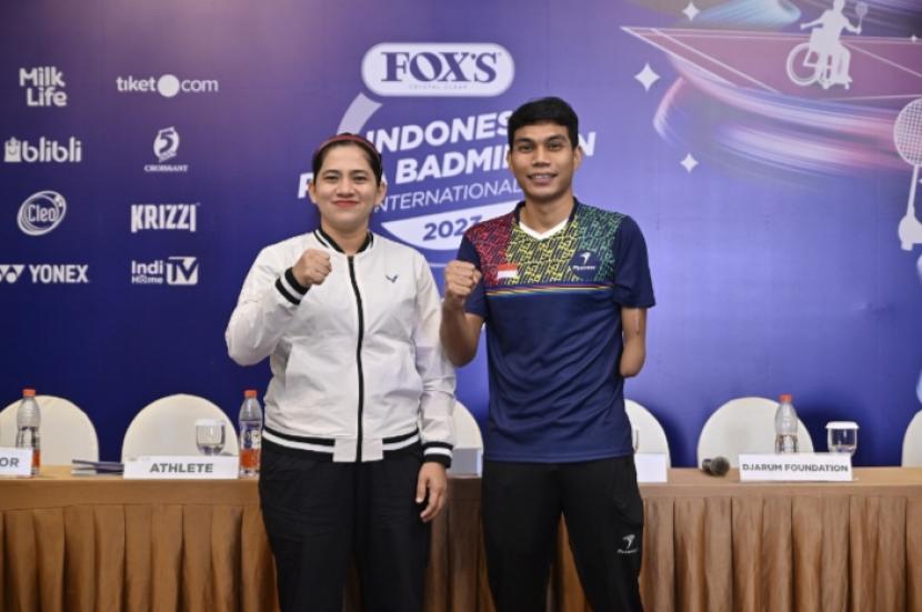 Atlet-atlet Indonesia siap meraih gelar pada FOX'S Indonesia Para Badminton International 2023, di GOR Sritex Arena, Solo, 5-10 September.