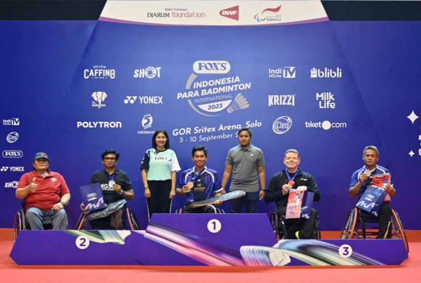 Atlet-atlet Indonesia sukses mengemban tugas mempertahankan gelar juara umum di ajang FOX’S Indonesia Para Badminton International 2023.
