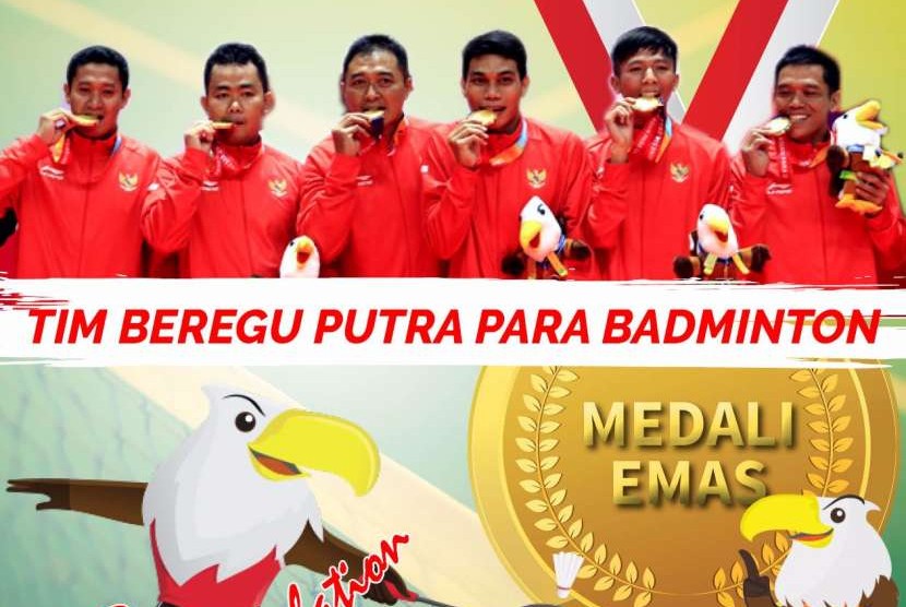 Atlet-atlet yang berjuang di Asian Para games.