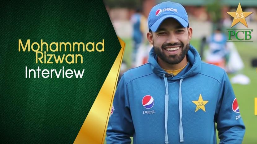 Atlet kriket Pakistan, Mohammad Rizwan.