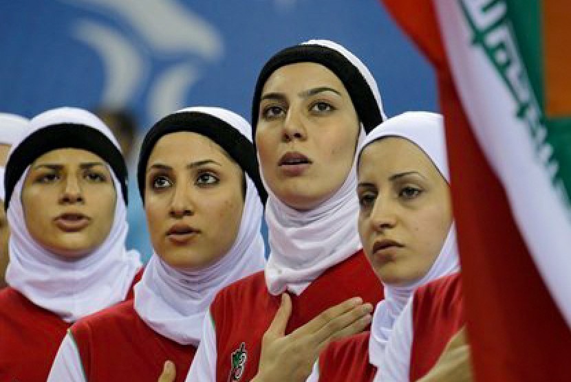Atlet Muslimah Iran.
