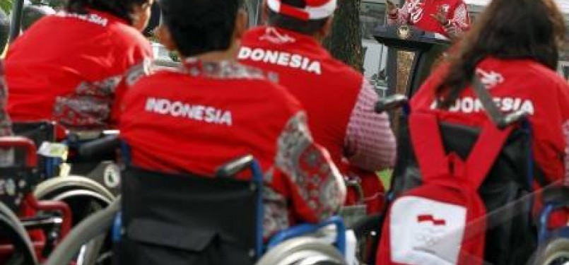 Atlet para games Indonesia