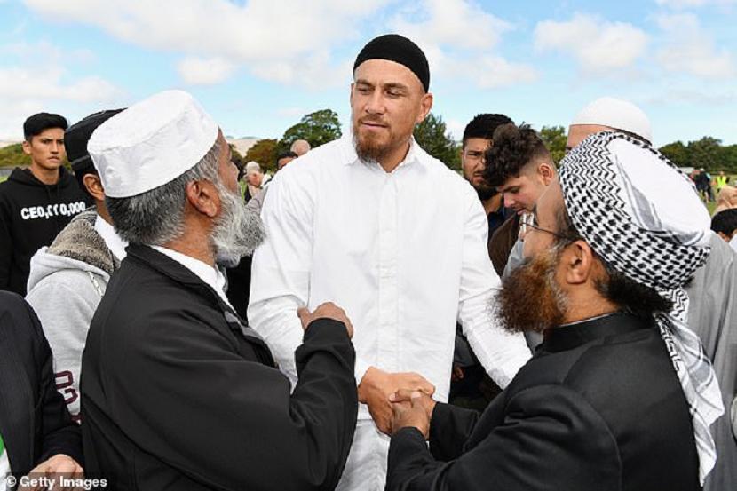 Atlet Rugby Muslim asal Selandia Baru Sonny Bill Williams. Dua Bintang Olahraga Australia Dukung Pembangunan Masjid di Sydney