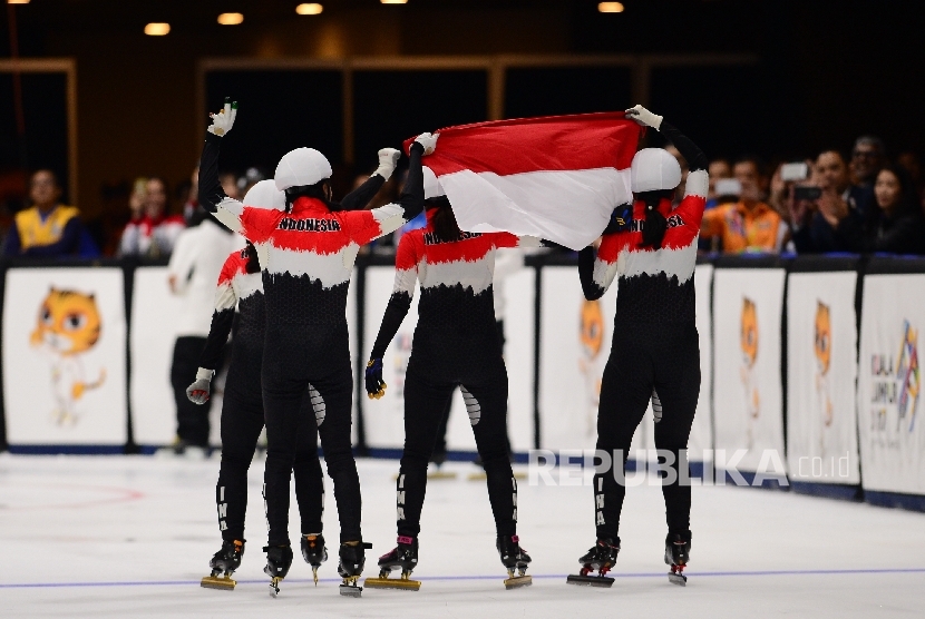Indonesia Incar Dua Medali Emas dari Seluncur Es di SEA Games 2019, foto: atlet seluncur es (ilustrasi)