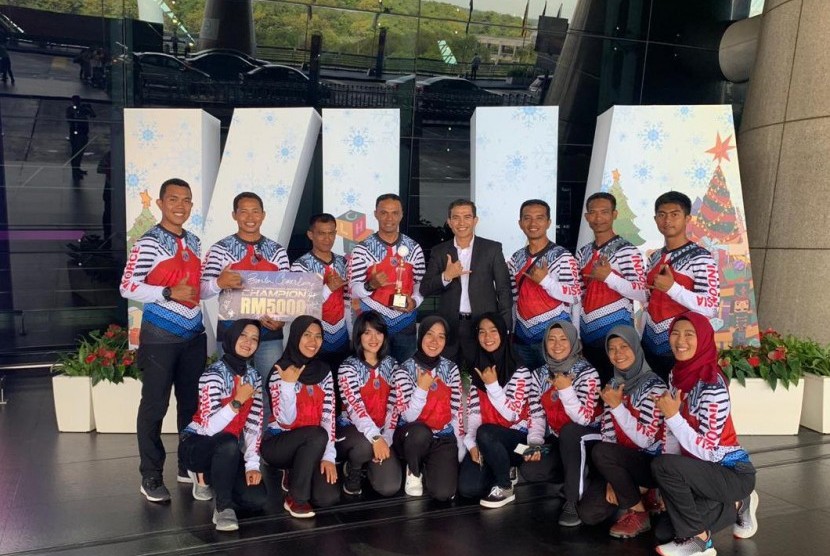  Atlet terjun payung TNI AU  meraih prestasi di Perak International Skydiving Championship 2019 di Ipoh, Perak, Malaysia.