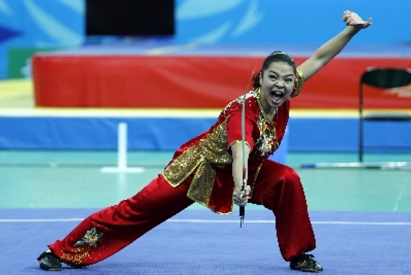 Atlet wushu Indonesia, Juwita Niza Wasni.