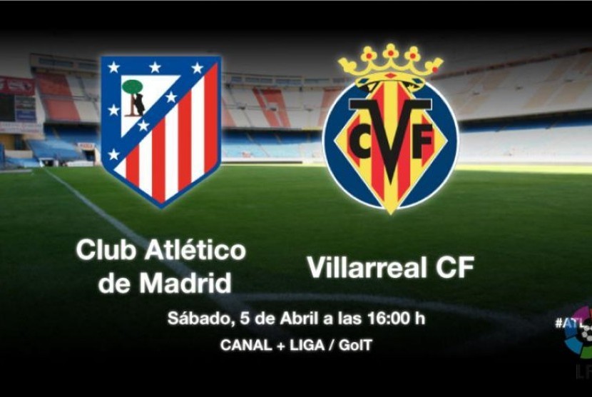 Atletico Madrid kontra Villareal.