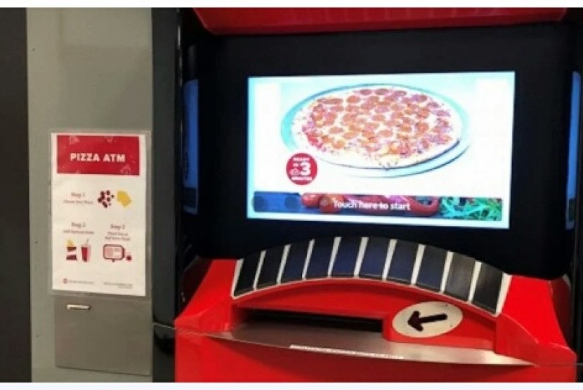ATM Pizza di Ohio State University.