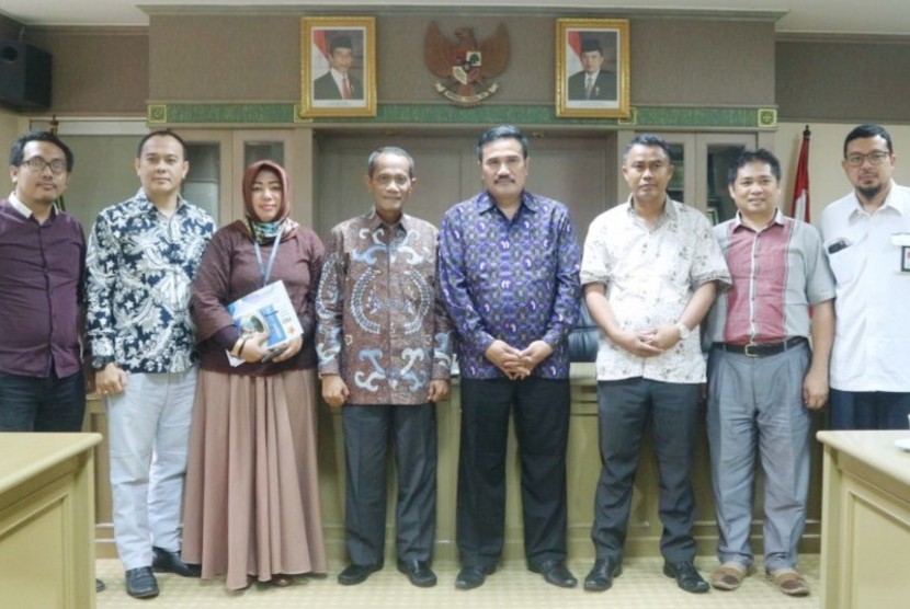 Audiensi Badan Ketahanan Pangan dengan Asprindo, di Kantor Kementerian Pertanian, Jakarta, Rabu (25/4).
