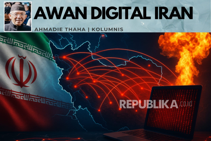 Awan Digital Iran. (ilustrasi)