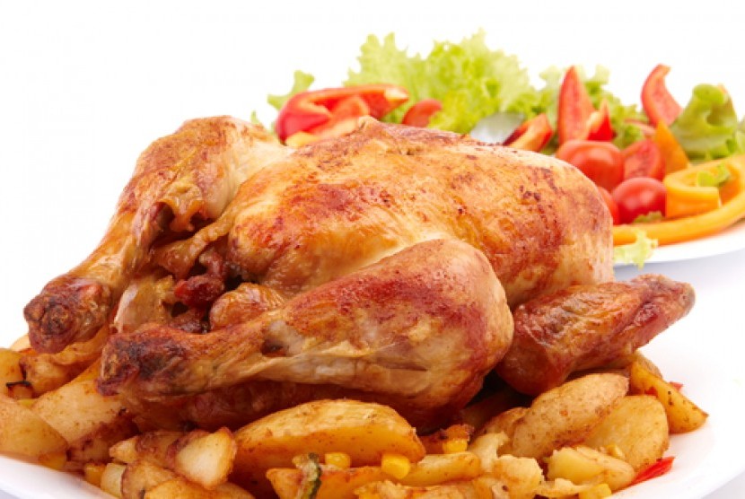 Ayam panggang/ilustrasi